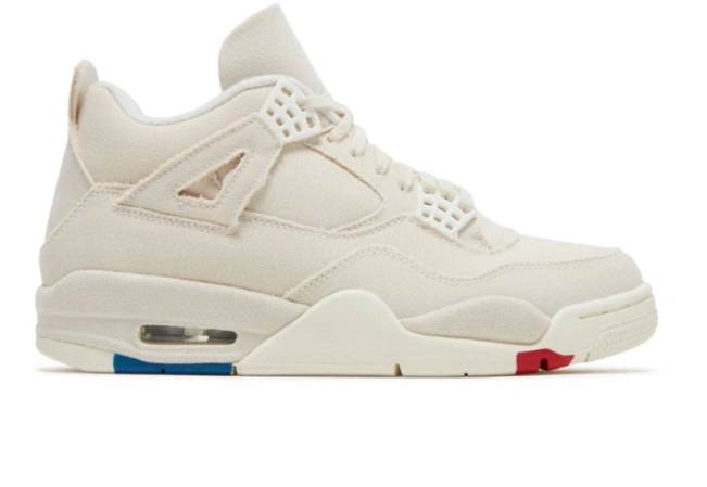 4 DQ4909-100 Retro Jordan Canvas Air Blank 0704